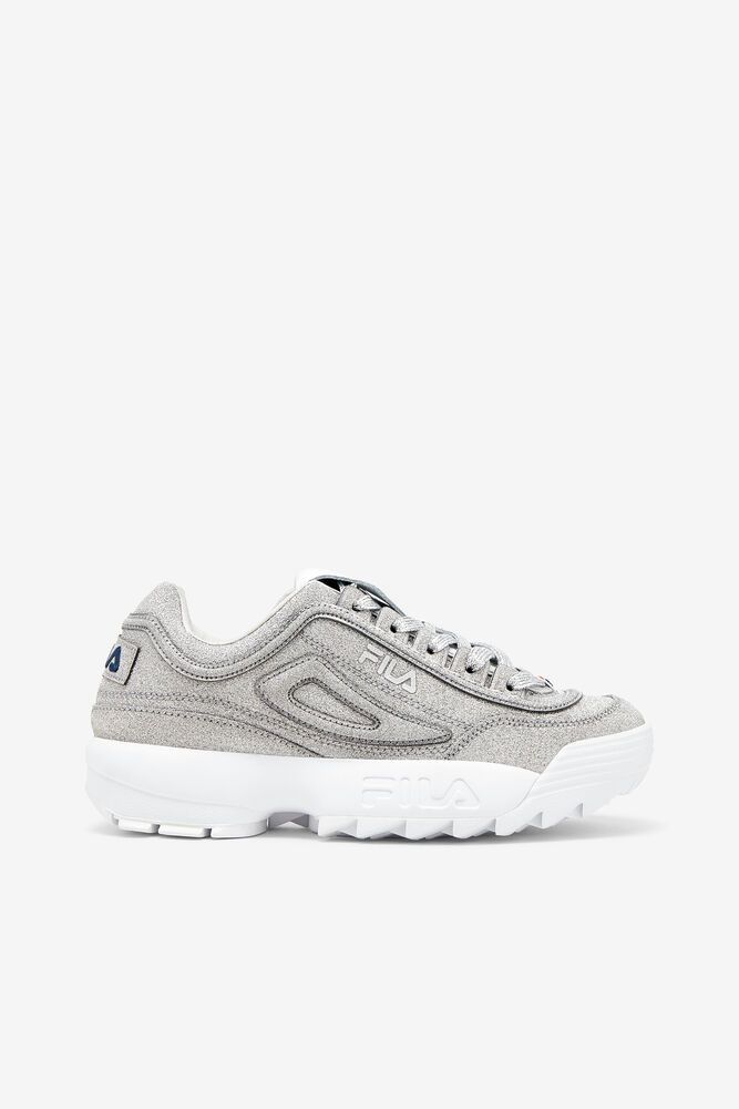 Fila Sneakers Made In Italy Disruptor 2 Womens Silver - India DNP-732158